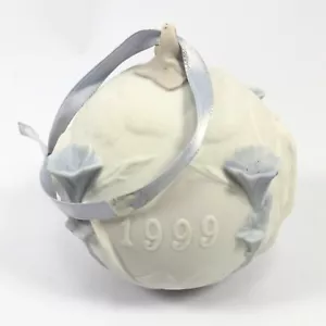 Biscotto in porcellana vintage Lladro 1999 Ballo di Natale con scatola - Foto 1 di 5