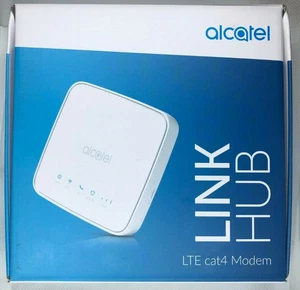 Alcatel LINK HUB (HH41NH) Router -4G LTE -Cat. 4 Home Gateway -15Mbps - Picture 1 of 7