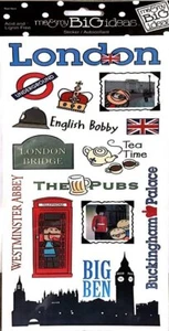 Me And My Big Ideas Stickers London Packaged - Picture 1 of 1