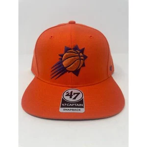 Phoenix Suns 47 Radiant Logo Captain Snapback NBA Orange Purple Hat Cap NEW - Picture 1 of 5