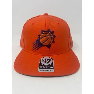 Phoenix Suns 47 Radiant Logo Captain Snapback NBA Orange Purple Hat Cap NEW - Image 1 of 4