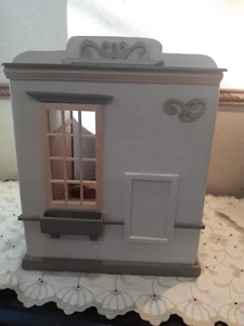 Dollhouse Room Box Finished Interior Girls Twin BED 1:12 Mini Move In Ready - Picture 1 of 19