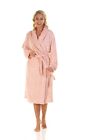 Ladies Roses In Bloom Supersoft Shawl Collar Robe Wrap Dressgown Sizes S Xl17255
