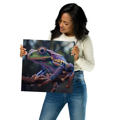 World of Wilds - Wall Frog 2 - artistic poster - Image 1 of 4