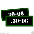 30-06 Ammo Can 2x Labels for Ammunition Case 3"x1.15" stickers decals 2pack