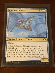 Magic the Gathering Modern Horizons 2 Chrome Courier - Picture 1 of 2