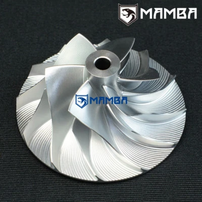 Turbo Billet Compressor Wheel IHI Isuzu RHF55 (43.15/60) 6+6 Point Milling - Image 1 of 2