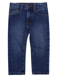 Boys Wrangler Blue Wash Pure Cotton Straight Leg Classic Fit Denim Jeans 2-5yrs - Picture 1 of 4