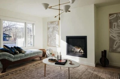 Sofá desmayo de terciopelo gris azul Foto 1 de 4