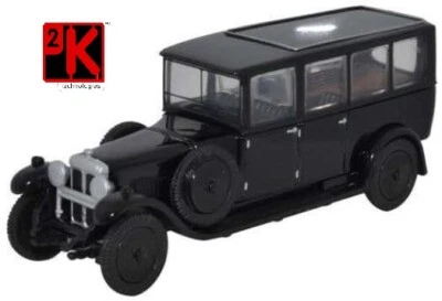 Oxford 76RDH001 Daimler Carro Funebre Nero 1/76 Scala = 00 Gauge Nuovo Case RM48 - Immagine 1 di 4