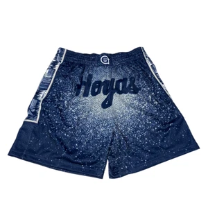 Neu mit Etikett Mitchell & Ness Georgetown Hoyas Sprühfarbe Swingman Shorts 1996 blau Herren XL - Bild 1 von 6