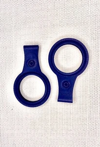 For Apple 2AirTag Silicone Holder Keyring Carry Case Keychain Air Tag Hot Seller - Picture 1 of 9