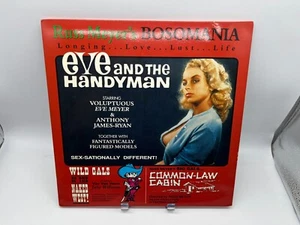 "Russ Meyer's Eve and the Handyman, Wild Gals & Common-Law Cabin" Laserdisc LD - Picture 1 of 3