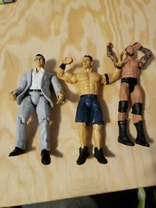 Lot of 3 WWE WWF Wrestling Figures "LOT #12" - Picture 1 of 10
