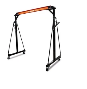  UNICRAFT mobiler Portalkran PK 1 Werkstattkran Tragkraft 1t Kran Auto Motor Kra - Bild 1 von 6