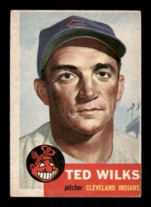 1953 Topps Baseball 101 Ted Wilks VG BXCP40 - Zdjęcie 1 z 2