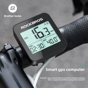 Waterproof Bicycle GPS Computer with Large Screen for Road and Mountain Bikes - Picture 1 of 6