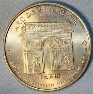 2001 Arc de Triimphe Medallion National Collection Official Medal ~ Paris Mint - Bild 1 von 3