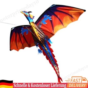 Bunter Drachen Niedlicher 3D-Drache Outdoor 100m Surf-Flugspiel Kinder Kinderspi - Bild 1 von 12