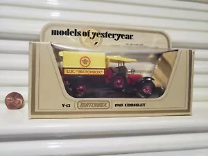 Lesney Matchbox Models of Yesteryear Y13C UK MATCHBOX 1918 Crossley RAF Tender - Picture 1 of 12