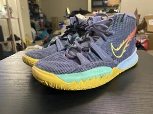 Nike Kyrie 7 Daybreak Citron Basketballschuhe GS 7Y Kinder Mädchen CT4080-500 Lila - Bild 1 von 8