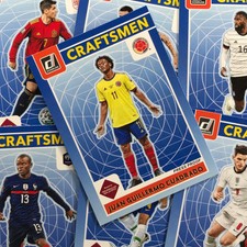 2021-22 Donruss Road to Qatar ANGEL DI MARIA Craftsmen Press Proof Gold #3