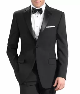 Men's Tuxedo. Size 44L Jacket & 37L Pants. Formal, Wedding, Prom, Dress - Picture 1 of 2