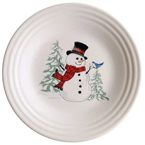 Homer Laughlin Fiesta Schneemann Mittagessen Teller 11182717 - Bild 1 von 1