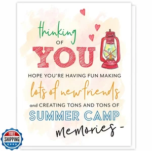 Süßes Sommercamp Schreibwaren, Kinderpost für Schlafcamper, Neuigkeiten von zu Hause - Bild 1 von 5