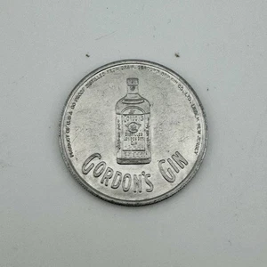 Moneda coleccionable Gordon's Gin 1978 Buffalo Bills NFL Schedule Token - Imagen 1 de 3
