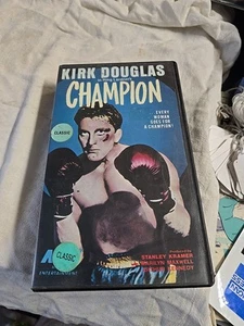 1983 Kirk Douglas In The Champion Vhs - Picture 1 of 4