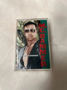 M.C. Hammer, Lets Get It Started 1988 CASSETTE TAPE - Picture 1 of 4