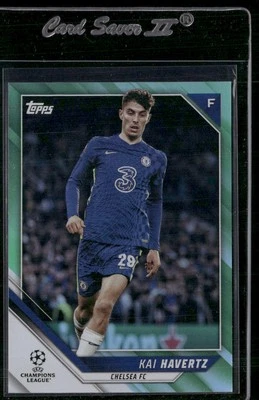 2021-22 Topps UEFA Champions League #186 Kai Havertz Neon Green Foil #/199 - Image 1 of 2