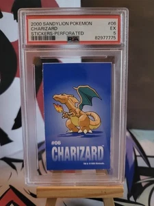 ๐ฅ2000 Sandylion Pokemon Charizars Stickers-perforated PSA EX5๐ฅ - Picture 1 of 2