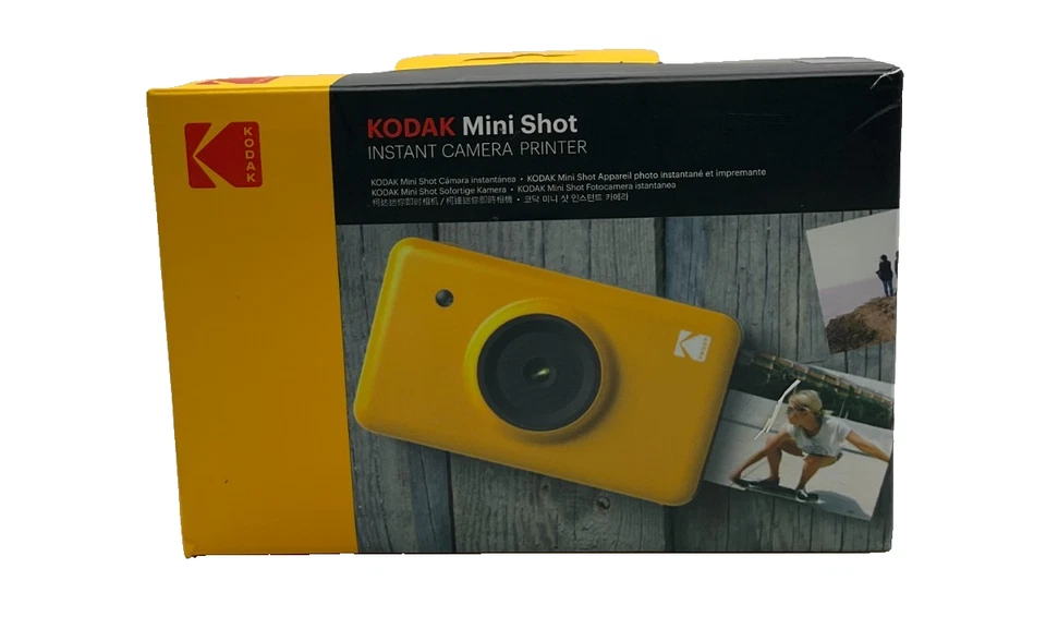 Impresora de cámara Kodak Mini Shot Instantánea de 10 MP 1 filtro - Naranja CAJA ABIERTA / USADA Foto 1 de 4