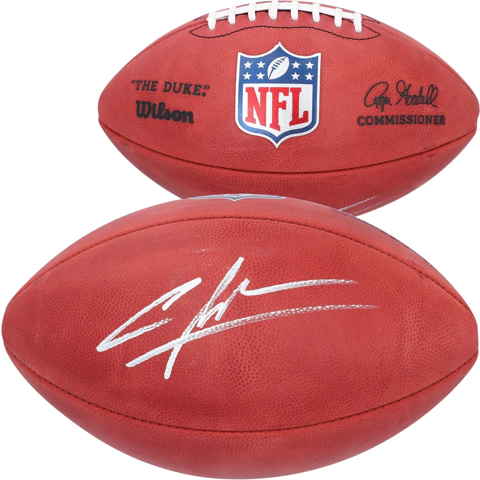 Fútbol americano profesional a todo color firmado por Charles Woodson Oakland Raiders Wilson Duke Foto 1 de 1