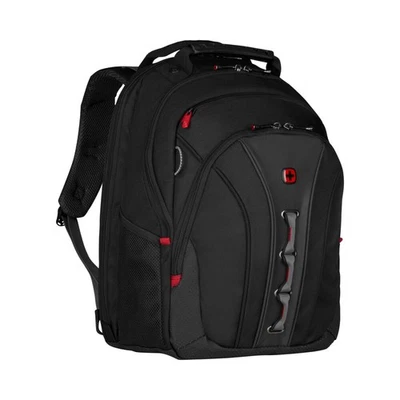 WENGER Laptop-Rucksack Legacy 16" Laptop gepolstert geräumig 24 L Schwarz/ Grau - Bild 1 von 4
