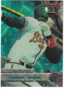 1994 Bowman's Best Chipper Jones #1 Blue Refractor - Picture 1 of 2