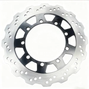 Front Brake Disc Rotor For Kawasaki KLX250 KLX300 KSF400 KLX650R - Picture 1 of 3