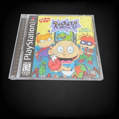 Rugrats Search for Reptar PS1 PlayStation 1 + Reg Card - Complete CIB - Image 1 of 4