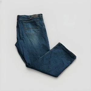 Wrangler Jeans Mens 44 X 30 Relaxed Fit Medium Blue Denim - Picture 1 of 5