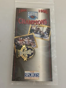 1995-96 Florida Panthers Gewinnspiel Anstecknadel Eastern Conference Champs 15.03.97 - Bild 1 von 2