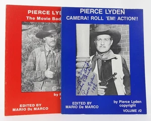 B-Western Star Pierce Lyden (1908-1998) SIGNED Pictorial Biography Vols 1-2 1986 - Bild 1 von 14