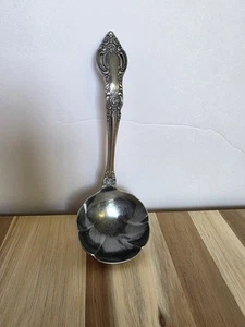Cucharón vintage de salsa de acero inoxidable Northland hecho en Japón floral años 70 - Imagen 1 de 7