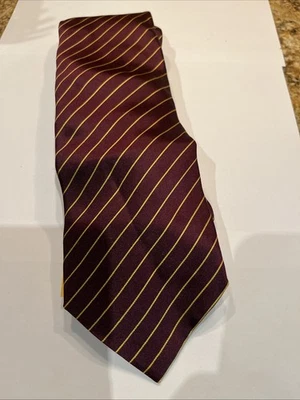 Corbata de seda Daniel Milano 1956 hecha a mano Italia 🇮🇹 Foto 1 de 4