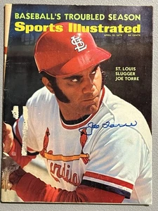 JOE TORRE Signed Autographed Auto 4/10/72 Sports Illustrated SI Magazine PSA - Picture 1 of 3