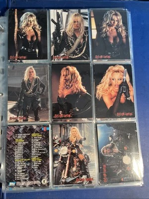 Rare Topps , PAMELA ANDERSON , Barb- Wire Trading Cards, Includes 5 Embossed - Image 1 of 4
