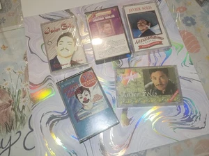 Javier Solis Lote De 5 Cassettes Originales Musica Mexicana - Picture 1 of 4