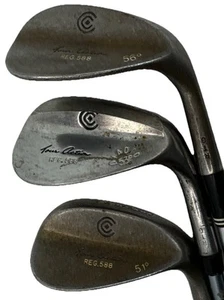 Cleveland Tour Action REG 588 Wedge Set GW 51° GW 53° SW 56° Stiff Steel Shafts - Picture 1 of 8
