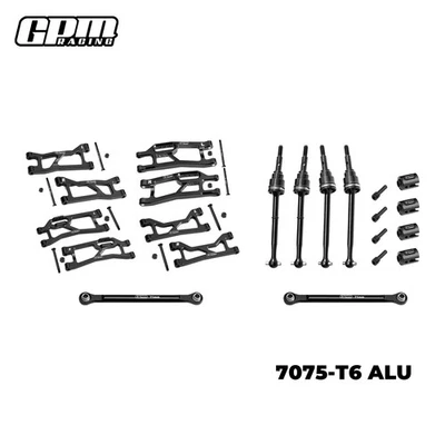 GPM 7075 Alloy Widemaxx Suspension KIT For TRAXXAS Mini Maxx / Mini XRT - Image 1 of 4